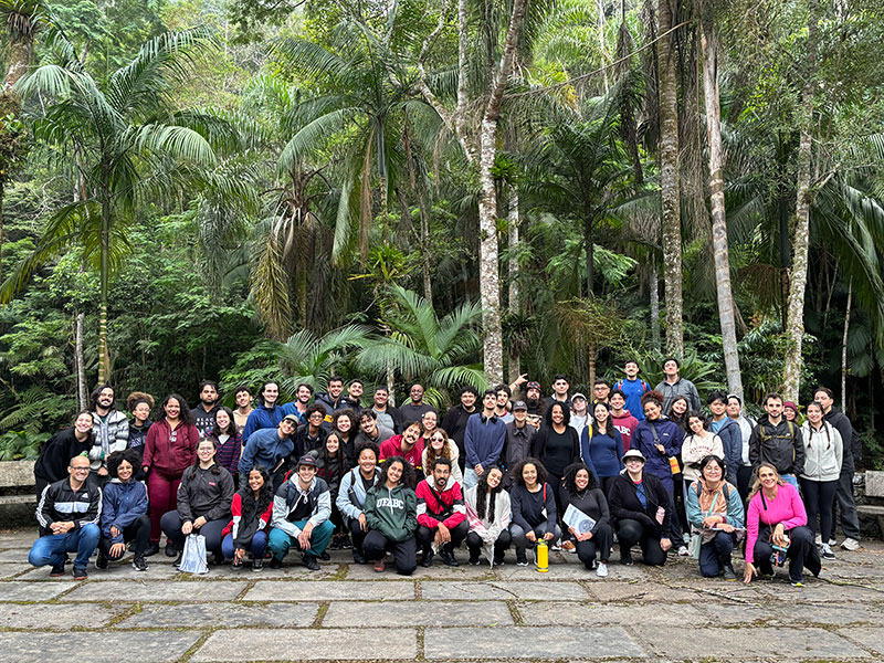 Turma da UFABC realiza campo com foco em percepção ambiental