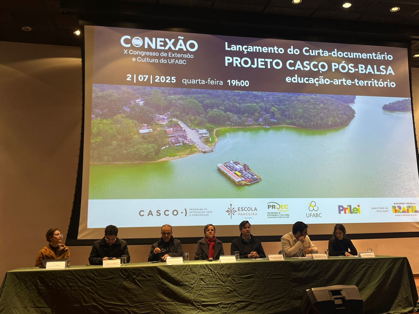 Documentário “Casco Pós-Balsa” é lançado no X Congresso de Extensão e Cultura da UFABC abordando cultura e território